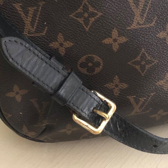 LOUIS VUITTON Bag Authentic Monogram Canvas Odeon PM Messenger Crossbody Shoulde - Picture 8 of 16